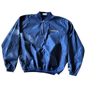San Diego Chargers 80s STARTER pullover 1/4 windbreaker jacket XL navy NFL vtg